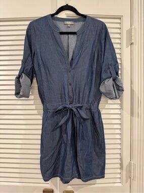 Neiman Marcus Blue Denim Shirt Label